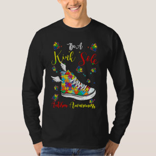 Camiseta Sé una especie de autismo, entereza, zapatillas de