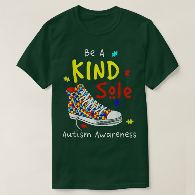 Camiseta Sé una especie de autismo para tomar conciencia so (Diseño del anverso)