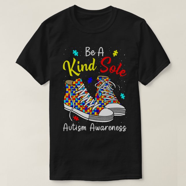Camiseta Sé una especie de autismo para tomar conciencia so (Diseño del anverso)