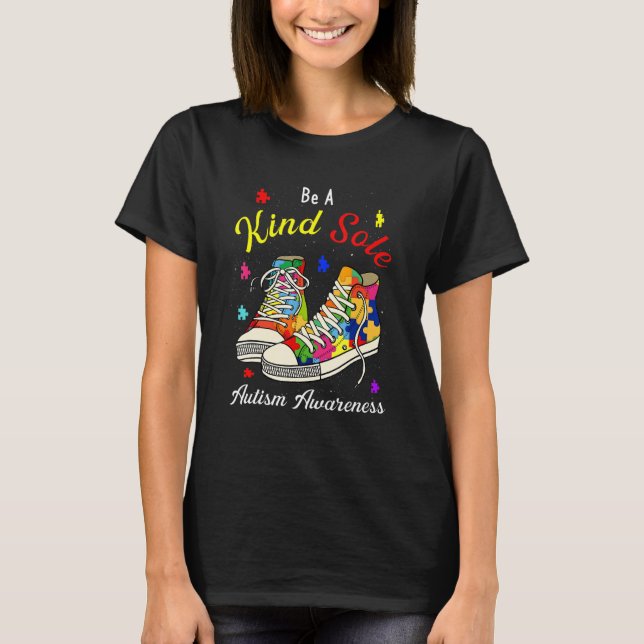 Camiseta Sé una especie de zapato de rompecabezas para conc (Anverso)
