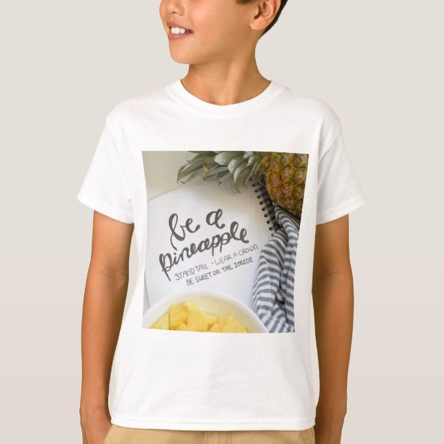 Camiseta Sé una piña (Anverso)