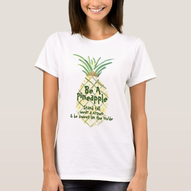 Camiseta Sé una piña (Anverso)