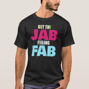 Camiseta Se Vacunó La Jab Sensando Vacuna Fab Hum