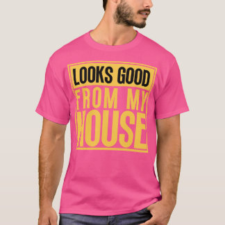 Camiseta Se ve bien desde la frase 9 de la construcción de 