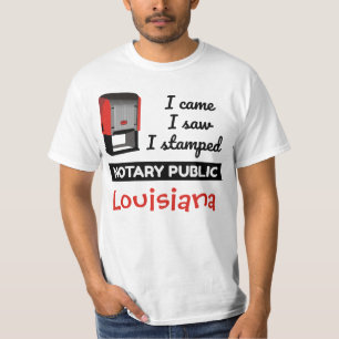 Camiseta Se Vio La Estampación Del Notario Estampado Públic