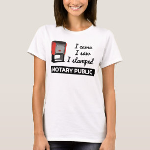 Camiseta Se Vio Sello Notario