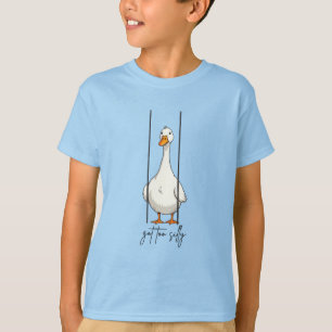 Camiseta Se Volvió Demasiado Ganso Tonto