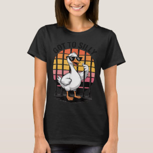 Camiseta Se volvió muy gracioso Goose Retro Sungles Cárcel