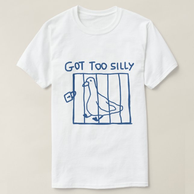 Camiseta Se volvió muy tonto el pirulento animal meme (Diseño del anverso)