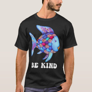 Camiseta Sea amable con el profesor de Pescado Arcoiris ens