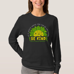 Camiseta Sea amable con la Cinta Verde Sunflower Mental Hea