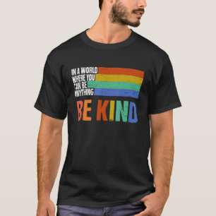 Camiseta Sea amable con los niños del Día de la Unidad cont