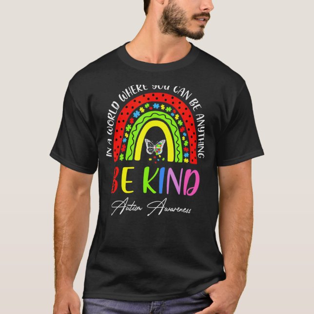 Camiseta Sea amable el rompecabezas del rompecabezas de la  (Anverso)