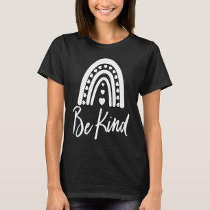 Camiseta Sea amable, elija Amabilidad Boho Anti bullying