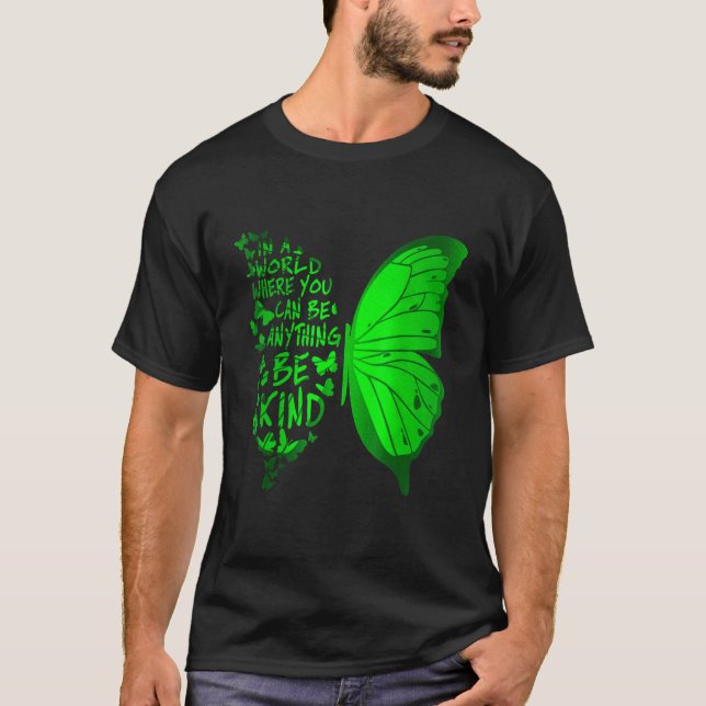 Camiseta Sea amable, la salud mental importa la enfermedad  (Anverso)