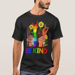 Camiseta Sea amable Lgbt Derechos De Igualdad Humana Lgbtq+