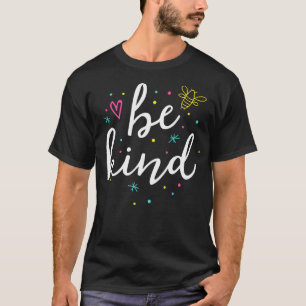 Camiseta Sea amable profesor Kindness Bee Kind Rainbow Coun