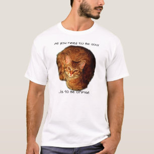 Camiseta sea anaranjado