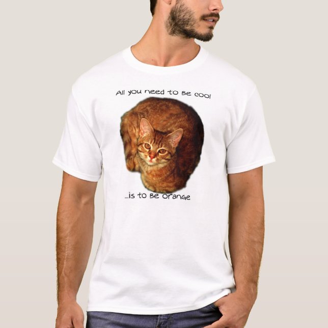Camiseta sea anaranjado (Anverso)