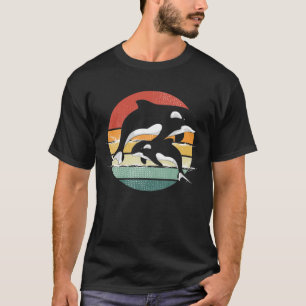 Camiseta Sea Aquarist Ocean Animal Orca Lover Gift Retro Ki