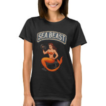 Sea Beast Gym Mermaid | Retro Pin-Up Activewear 