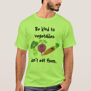Camiseta Sea bueno con las verduras
