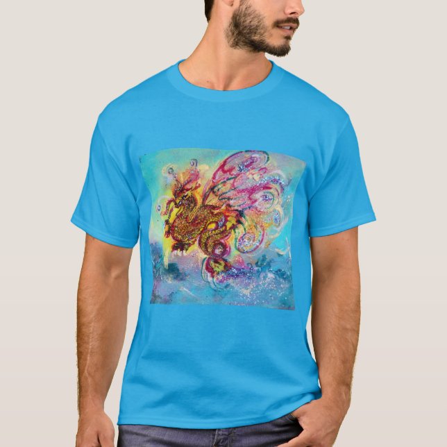 Camiseta SEA DRAGON Blue Fantasy (Anverso)
