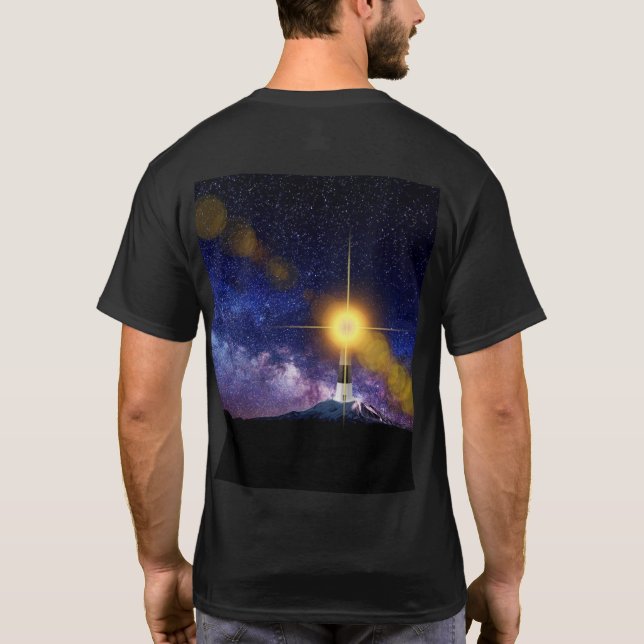Camiseta Sea el faro universal claro (Reverso)