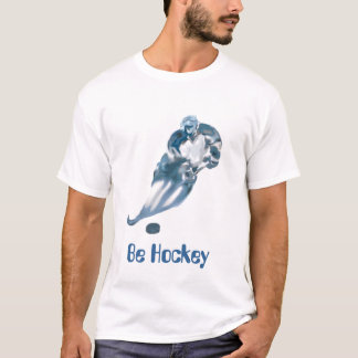 Camiseta Sea el hockey (azul)