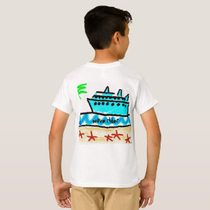 Camiseta Sea Explorer - Embarque en Ocean Adventures - Boy'