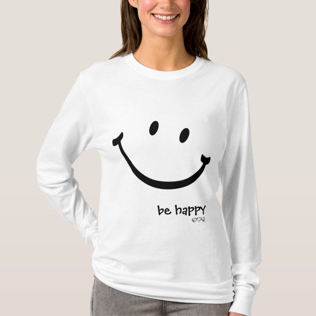 Camiseta sea feliz (Anverso)