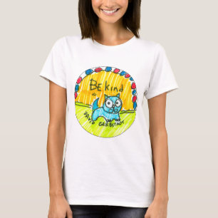 Camiseta Sea gato azul bueno