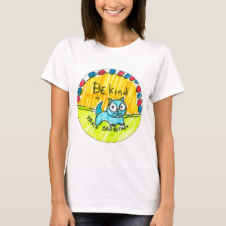 Camiseta Sea gato azul bueno