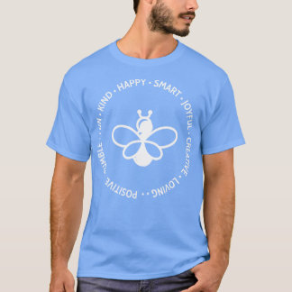 Camiseta Sea Humble Positivo Amar Creativo Joyf Inteligente