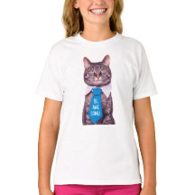 "¡SEA INCREÍBLE!" Gato en azul, tu mensaje