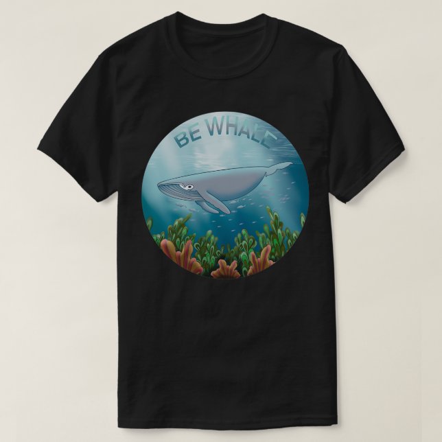 Camiseta Sea la ballena (Diseño del anverso)