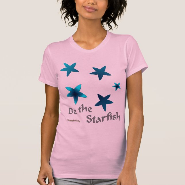 Camiseta Sea las estrellas de mar (Anverso)