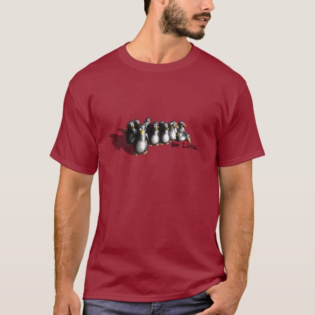 Camiseta Sea Linux (Anverso)