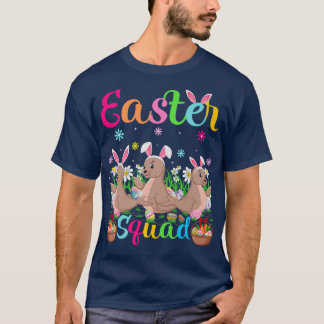 Camiseta Sea Lion Bunny Ear Funny Easter Squad Sea Lion Hap