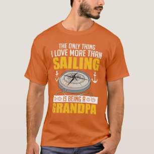 Camiseta Sea Lover Grandpa Sailor Vela