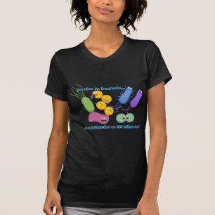 Camiseta Sea Niza a las bacterias