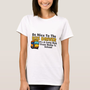 Camiseta Sea Niza al conductor del autobús