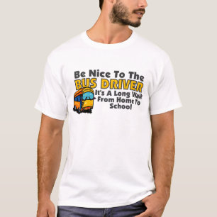 Camiseta Sea Niza al conductor del autobús