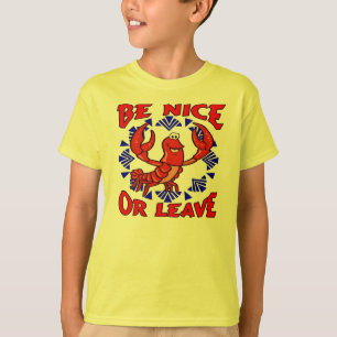 Camiseta Sea Niza o deje los cangrejos