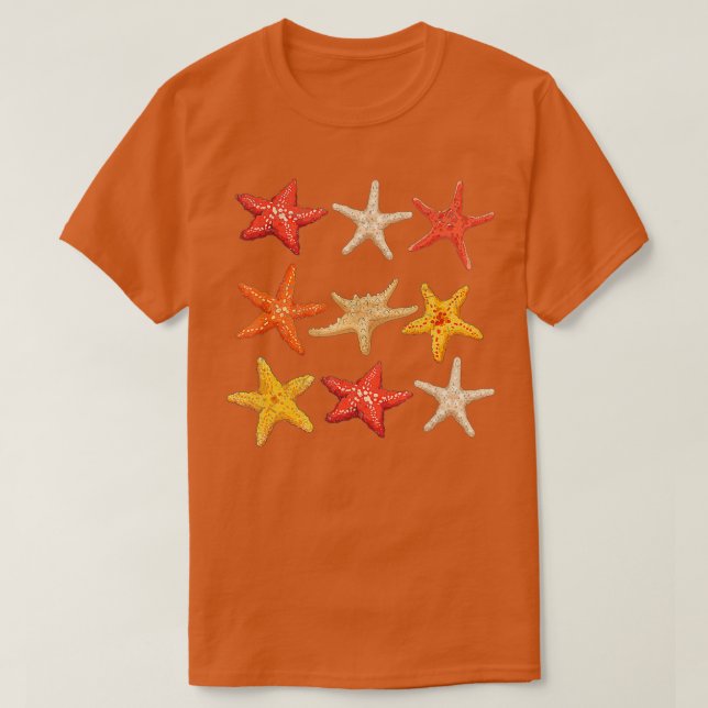 Camiseta Sea Ocean Animal Starfish (Diseño del anverso)