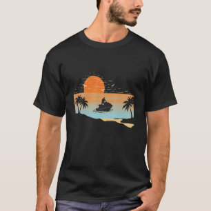 Camiseta Sea ocean sunset Jet ski