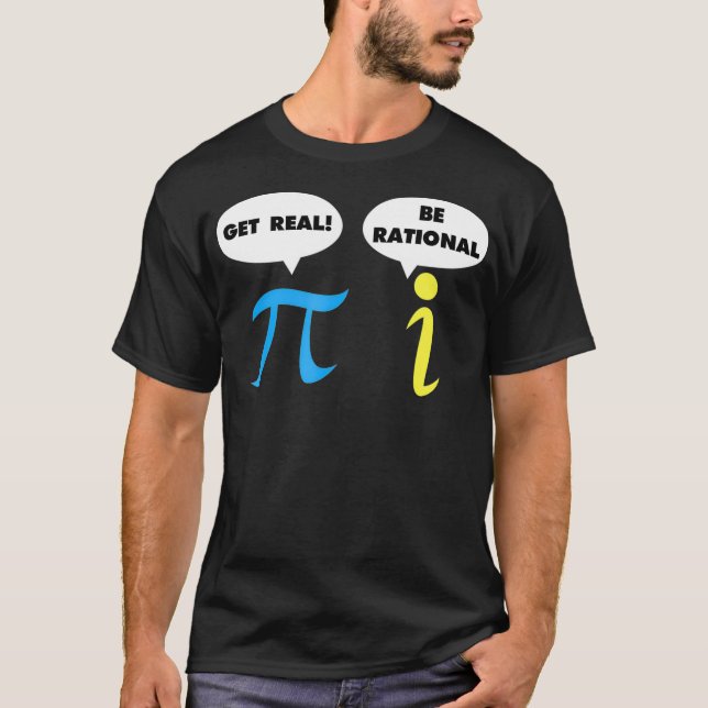 Camiseta Sea Real Rational Pi Funny Math Teacher Chiste St (Anverso)