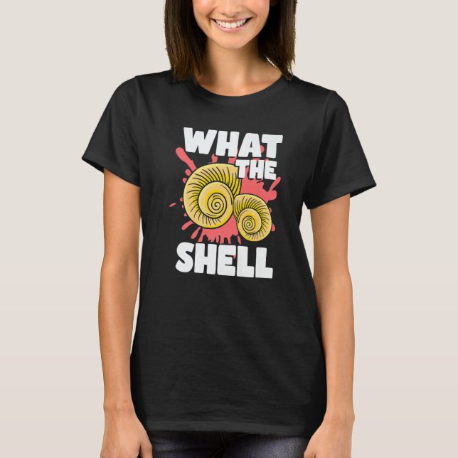 Camiseta sea shell hunter and Conch Collector seashell hunt (Anverso)
