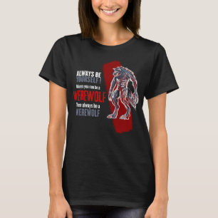Camiseta Sea Siempre Un Gracioso Regalo De Lobo De Guay