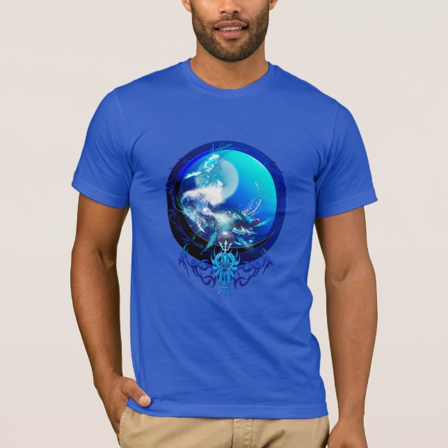 CAMISETA SEA TURTLE BLUE MOON RACE (Anverso)
